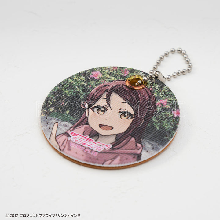 レザーキーホルダー　桜内梨子