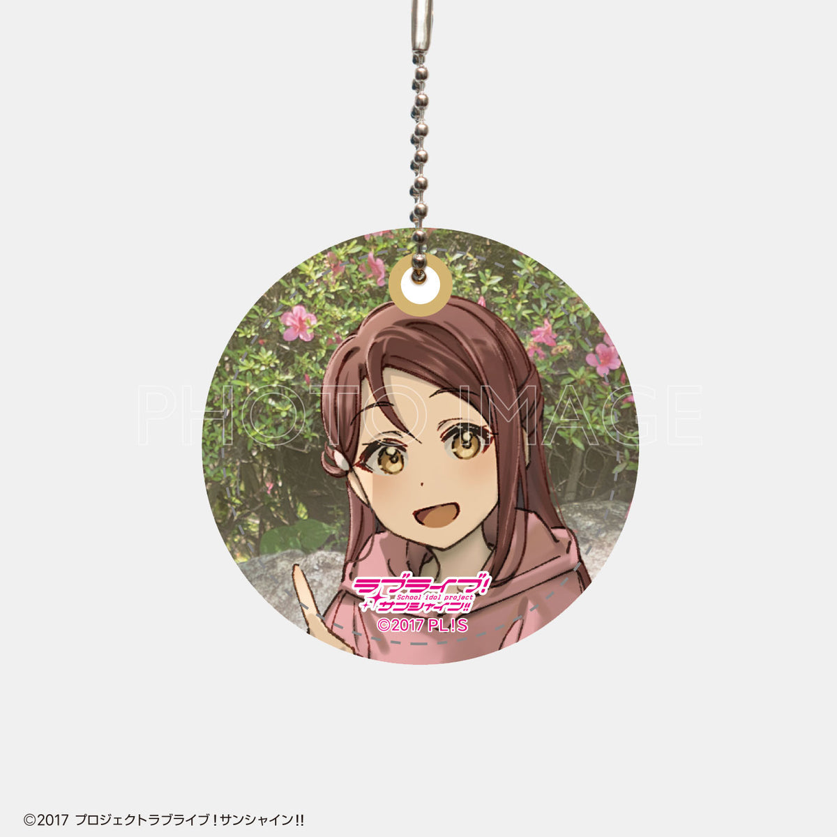 レザーキーホルダー　桜内梨子